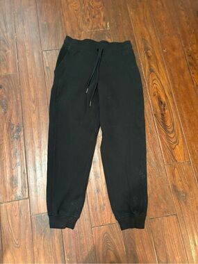 lululemon athletica Men's Black Joggers with Drawstring